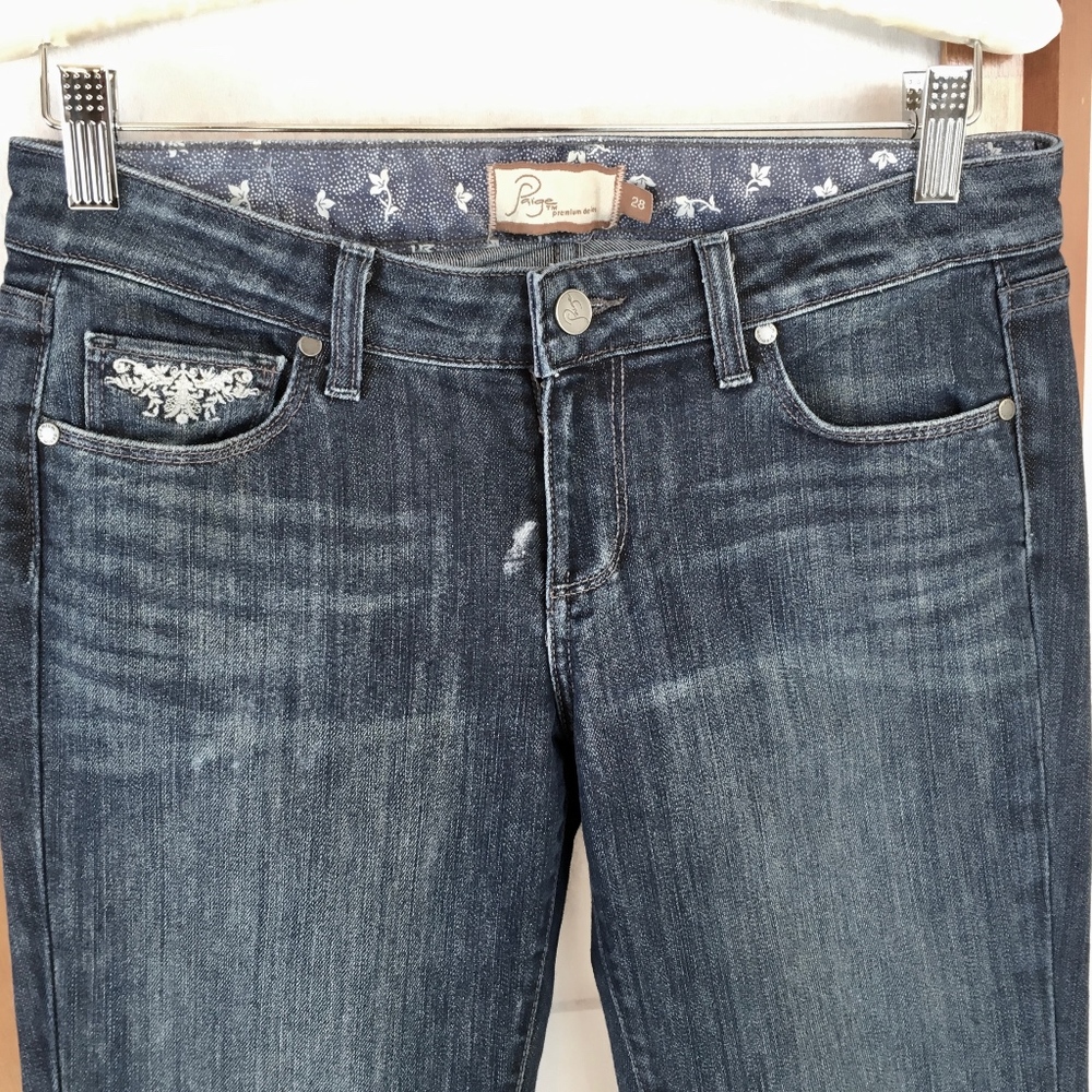 Paige Bell Canyon Jeans, 28, EUC